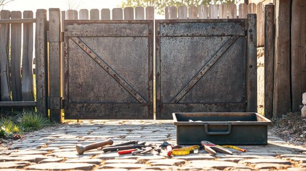 5 Innovative Methods for Creating a Steel Gate Without Welding